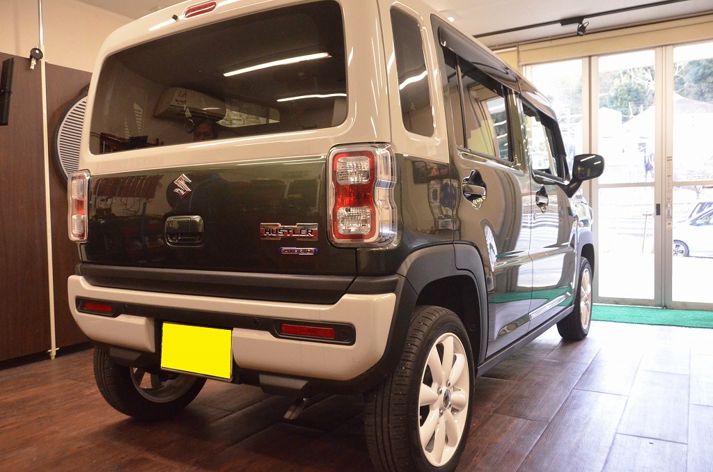 敢えて！？磨かずにフィニッシュです。