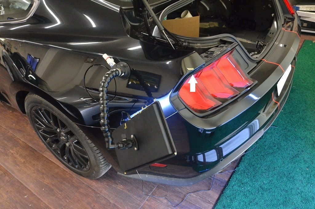 硬～い場所に深いへこみ・・・(>_<)