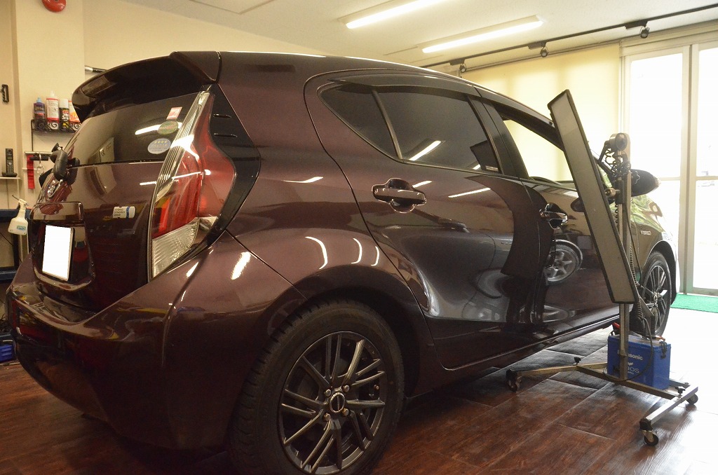 綺麗になると・・へこみが目立つ！？(^^;